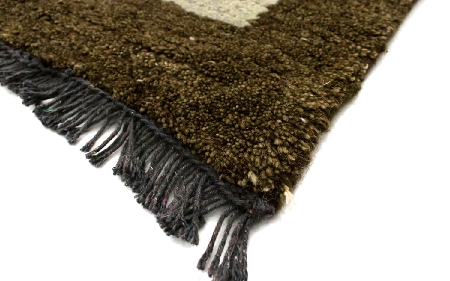 Tapis Népalais - 140 x 70 cm - beige