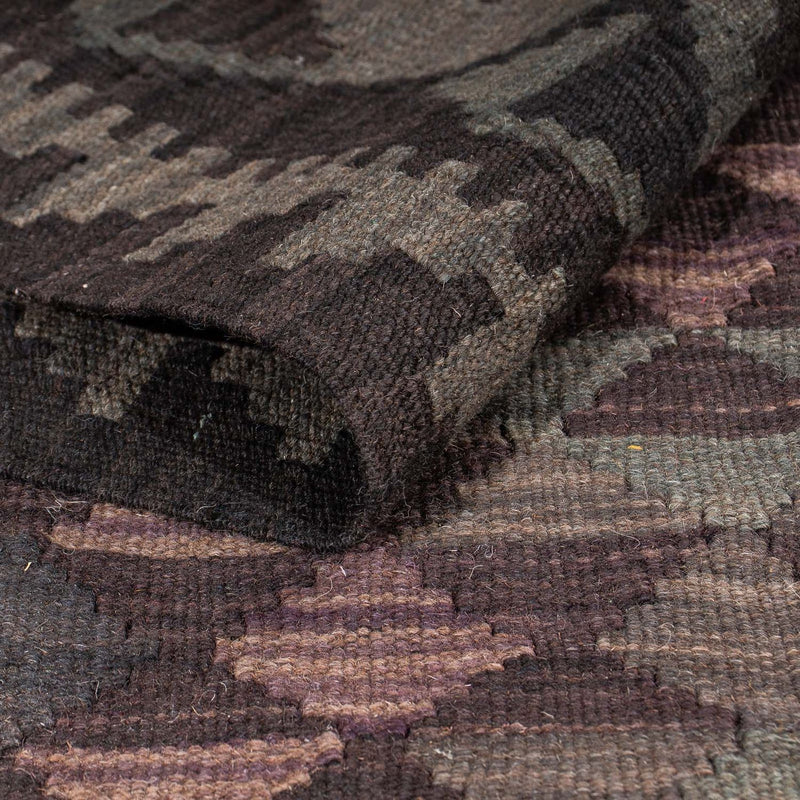 Tapis Kelim - Splash - 197 x 151 cm - multicolore