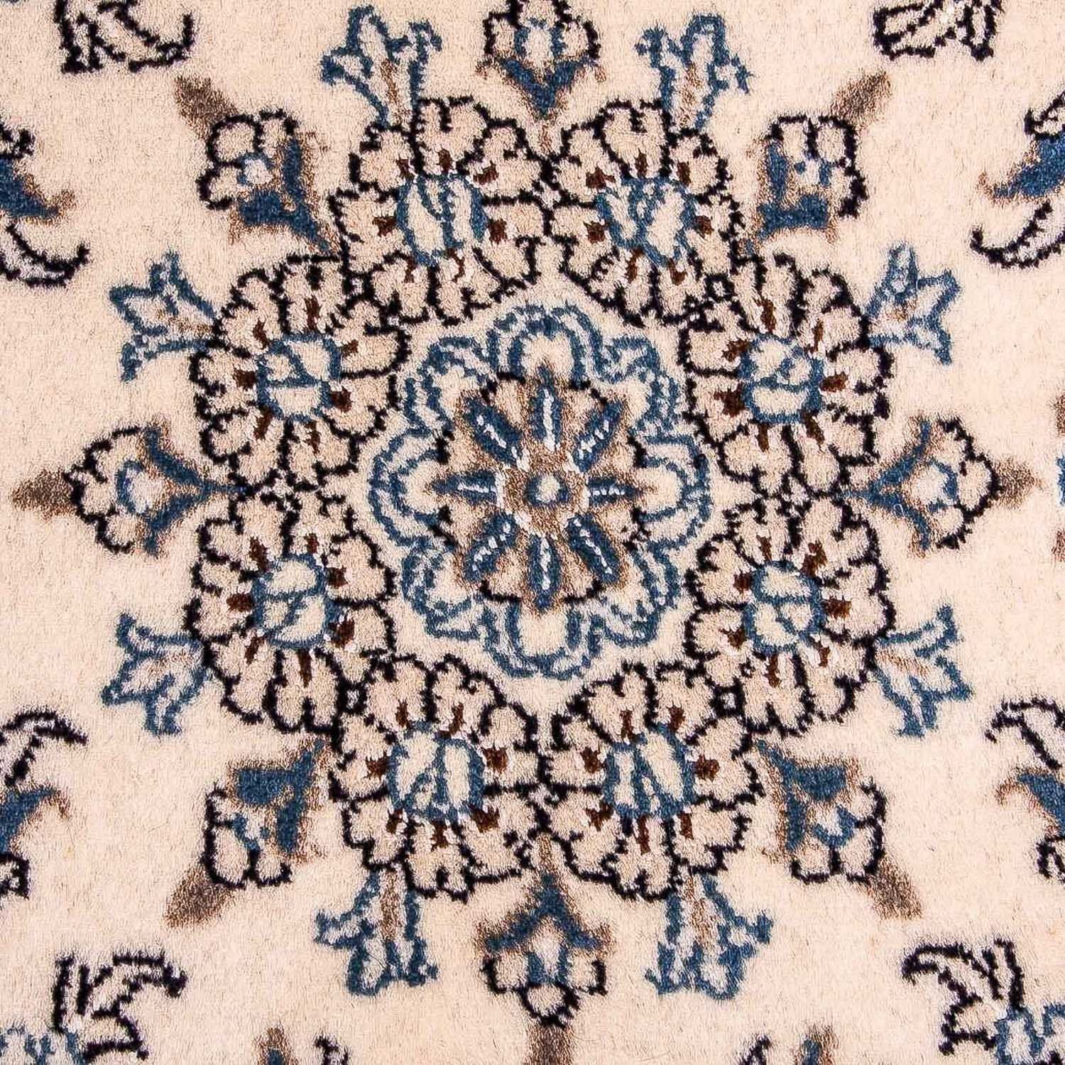 Tapis persan - Nain - Royal ronde  - 150 x 150 cm - beige