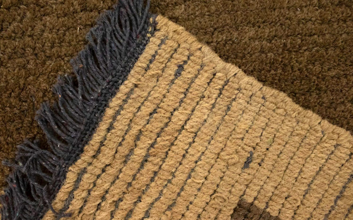 Tapis Népalais - 140 x 70 cm - marron