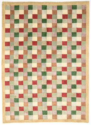 Tapis Népalais - 229 x 163 cm - colorée