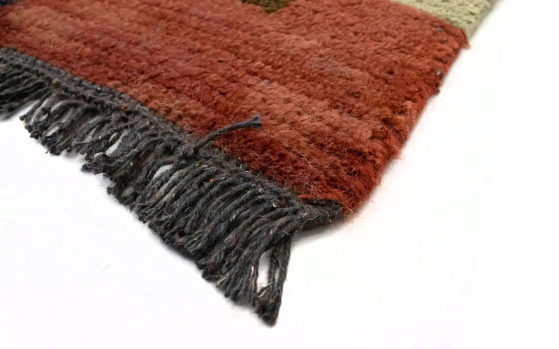Tapis Népalais - 140 x 70 cm - marron