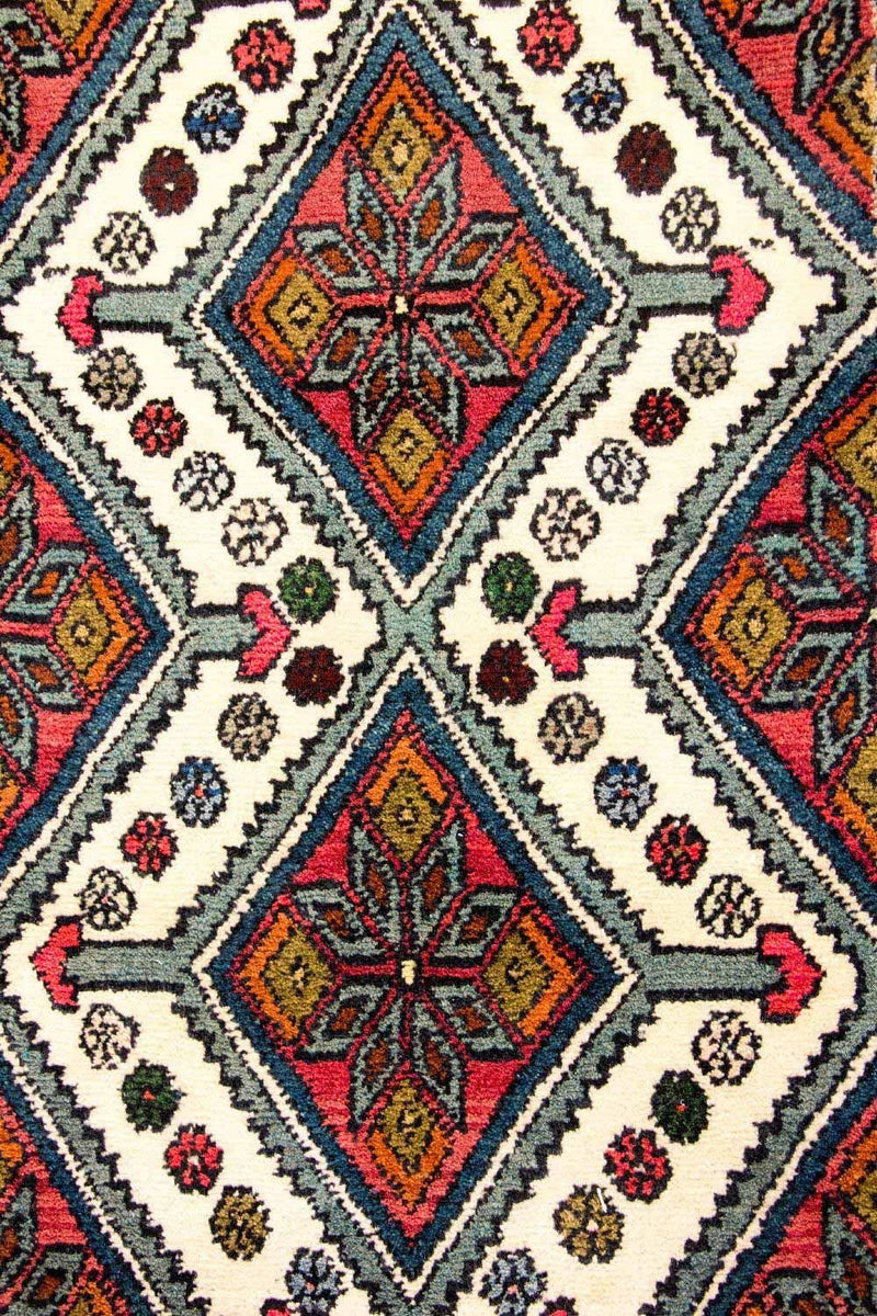 Tapis de couloir Tapis persan - Nomadic - 238 x 82 cm - beige