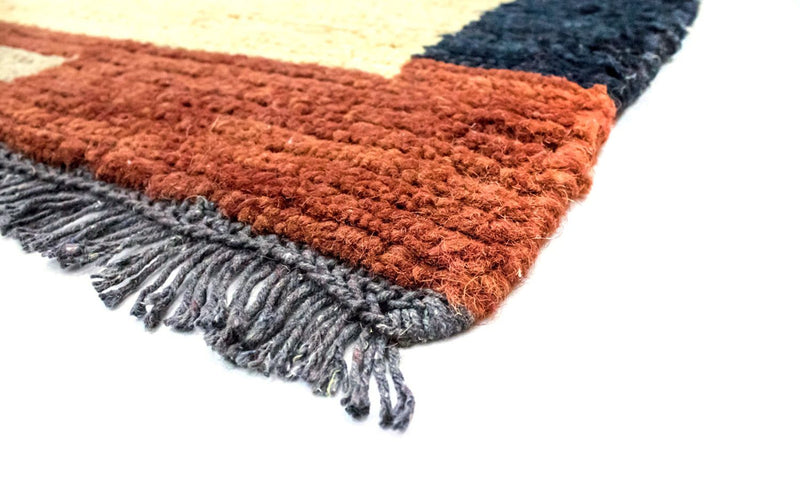 Tapis Népalais - 140 x 70 cm - beige
