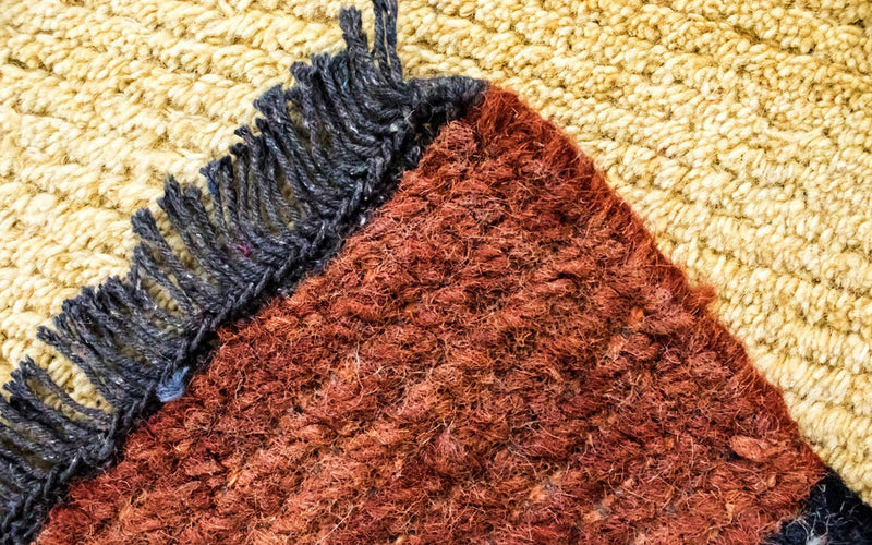 Tapis Népalais - 140 x 70 cm - beige