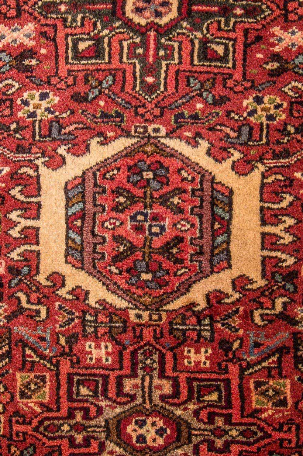 Tapis de couloir Tapis persan - Nomadic - 197 x 75 cm - rouge