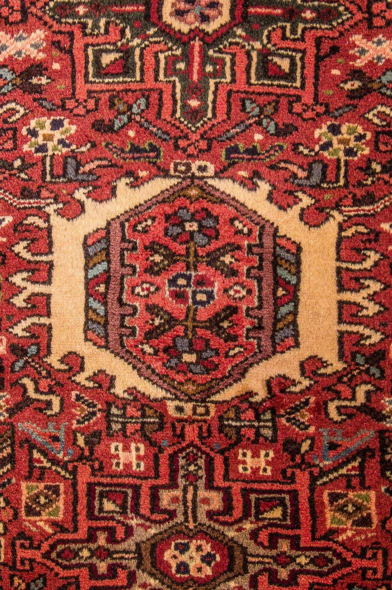 Tapis de couloir Tapis persan - Nomadic - 197 x 75 cm - rouge