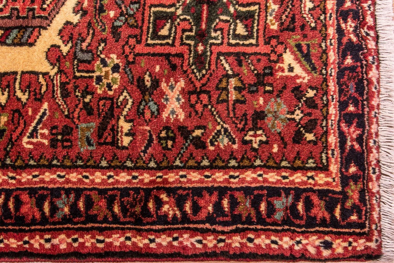 Tapis de couloir Tapis persan - Nomadic - 197 x 75 cm - rouge