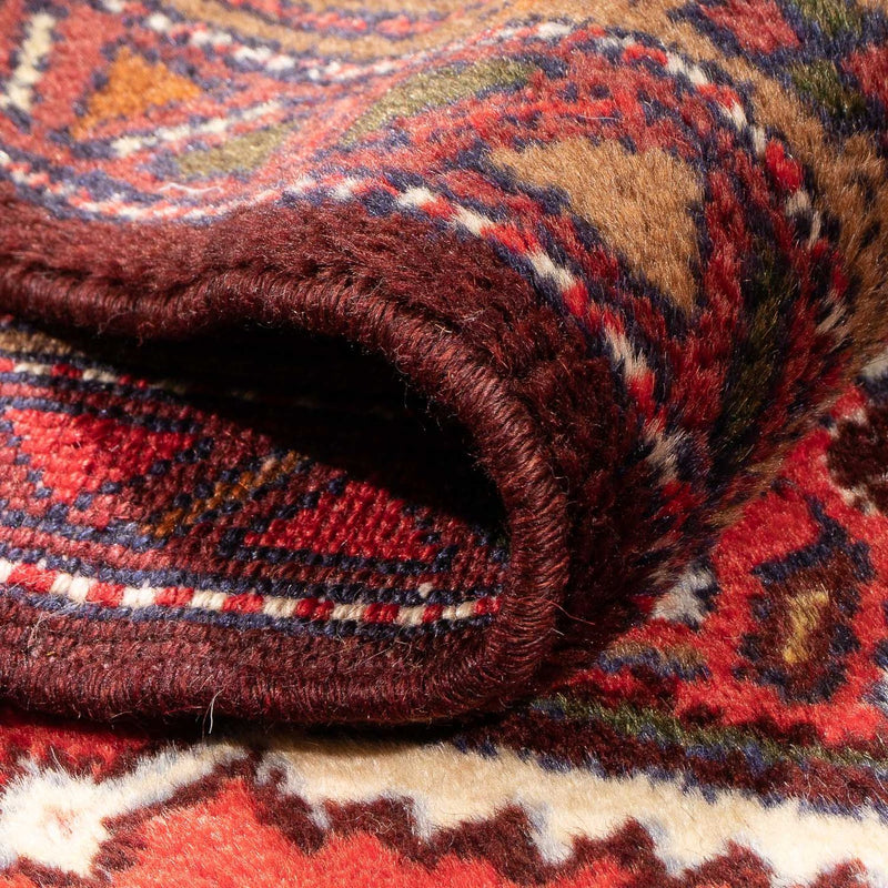 Tapis de couloir Tapis persan - Nomadic - 190 x 75 cm - rouge