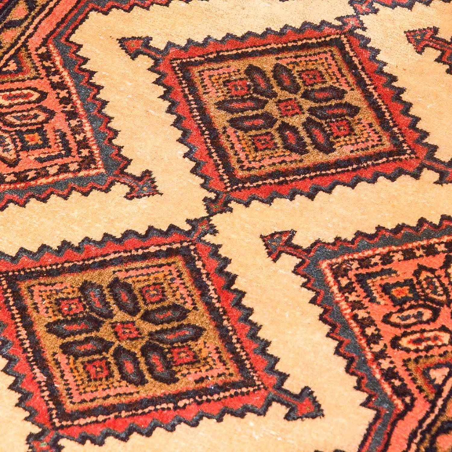 Tapis de couloir Tapis persan - Nomadic - 286 x 76 cm - marron