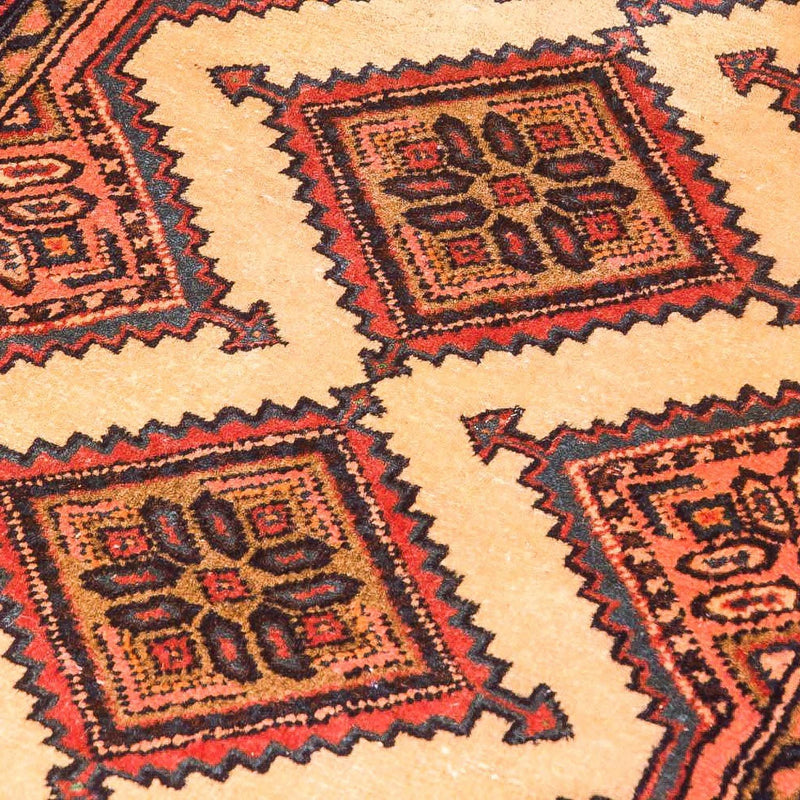 Tapis de couloir Tapis persan - Nomadic - 286 x 76 cm - marron