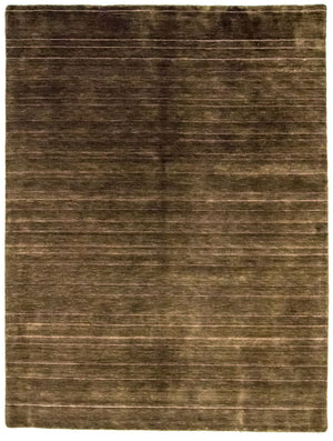 Tapis en laine - 220 x 160 cm - marron