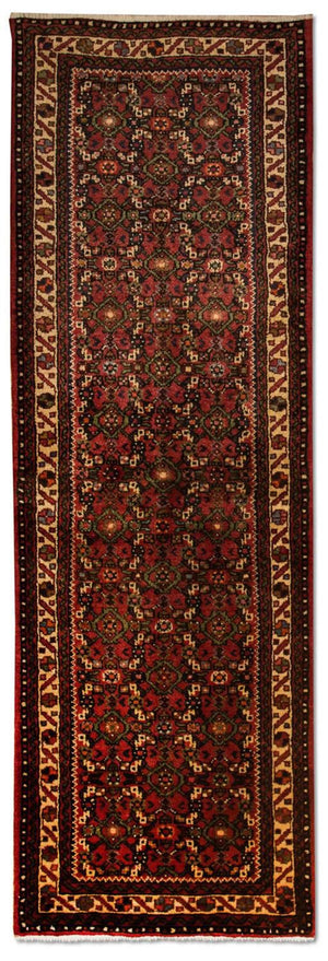 Tapis de couloir Tapis persan - Nomadic - 210 x 67 cm - rouge