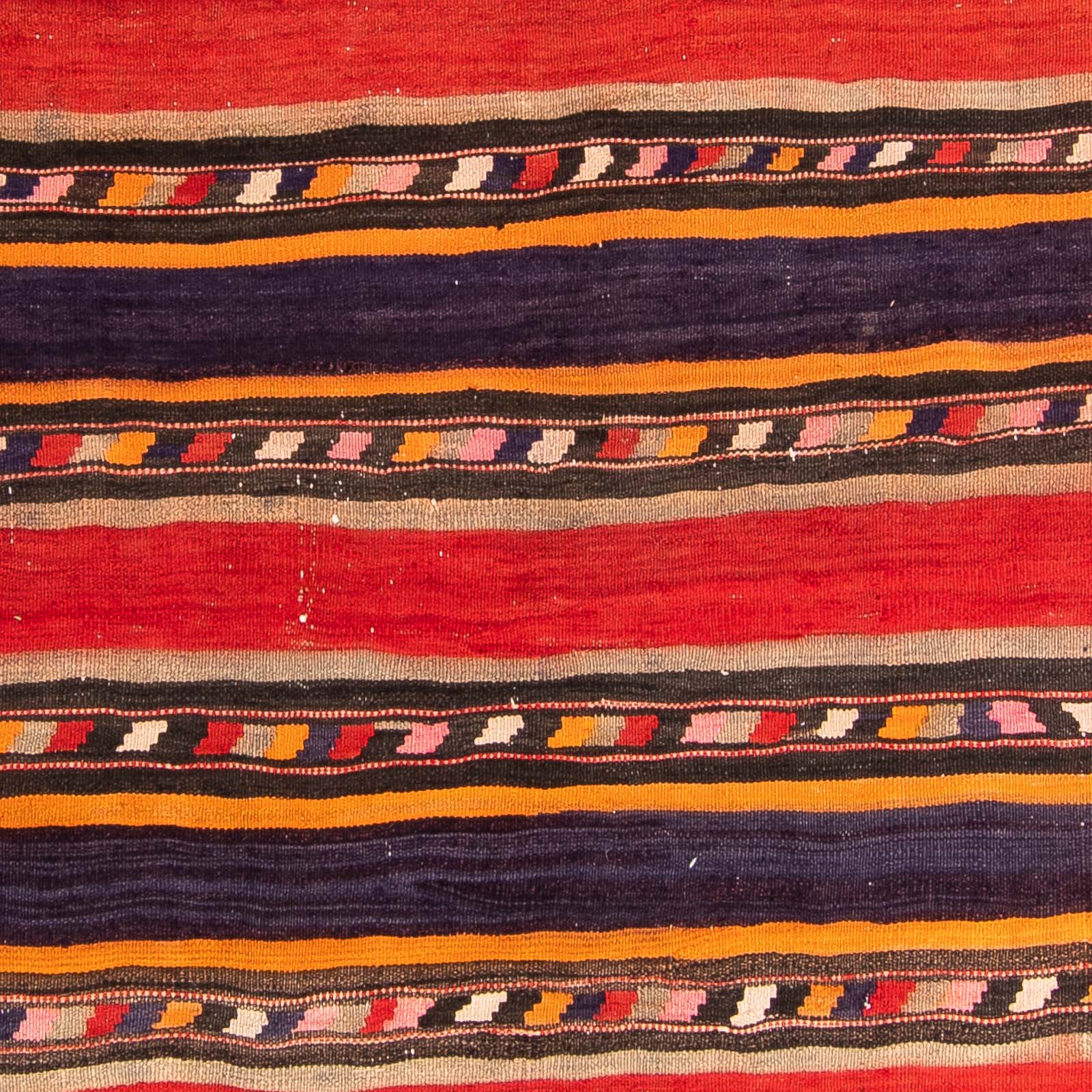Tapis Kelim - Vieux - 255 x 210 cm - multicolore