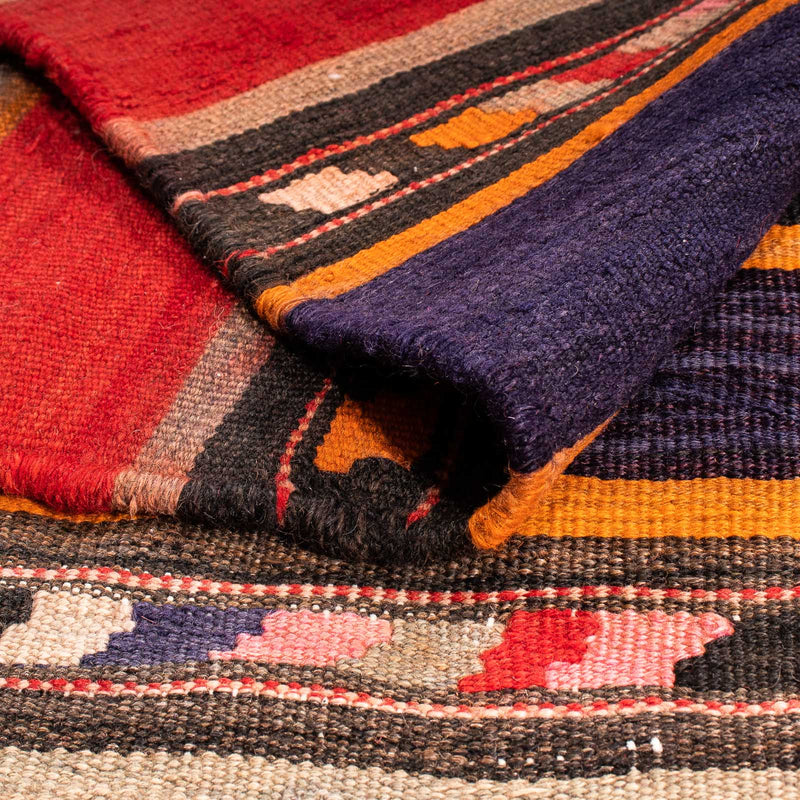Tapis Kelim - Vieux - 255 x 210 cm - multicolore