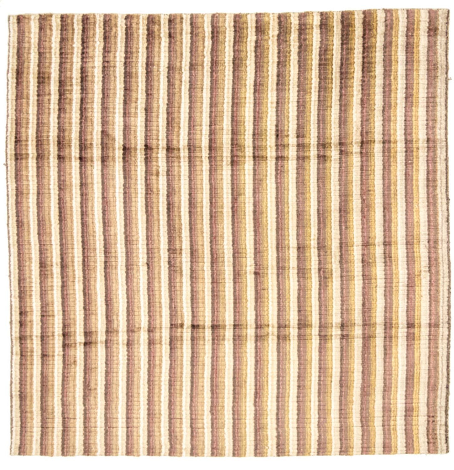Tapis en viscose carré  - 200 x 200 cm - multicolore