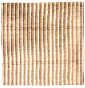 Tapis en viscose carré  - 200 x 200 cm - multicolore