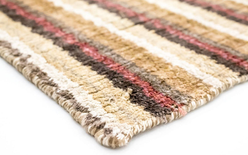 Tapis en viscose carré  - 200 x 200 cm - multicolore