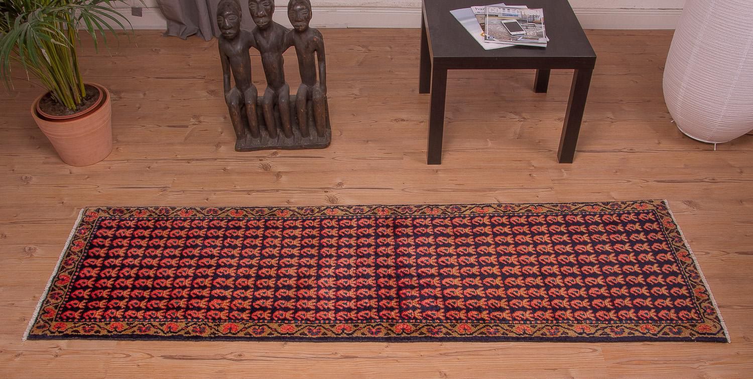 Tapis de couloir Tapis persan - Nomadic - 205 x 63 cm - multicolore
