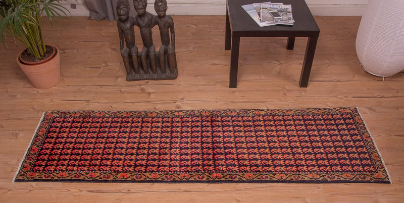 Tapis de couloir Tapis persan - Nomadic - 205 x 63 cm - multicolore