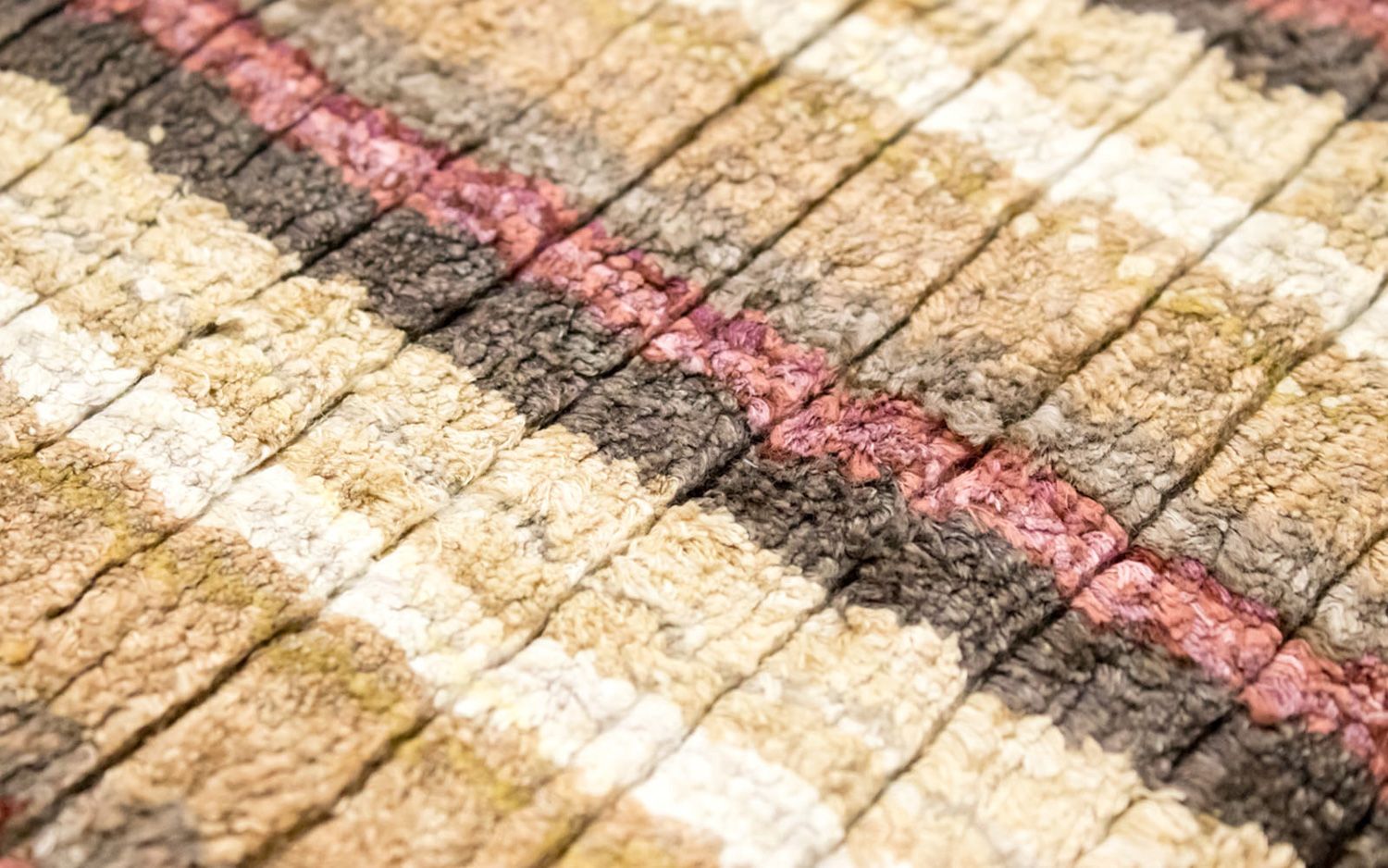 Tapis en viscose - 270 x 198 cm - multicolore