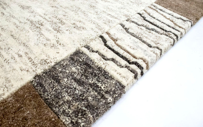 Tapis Népalais - 179 x 118 cm - beige