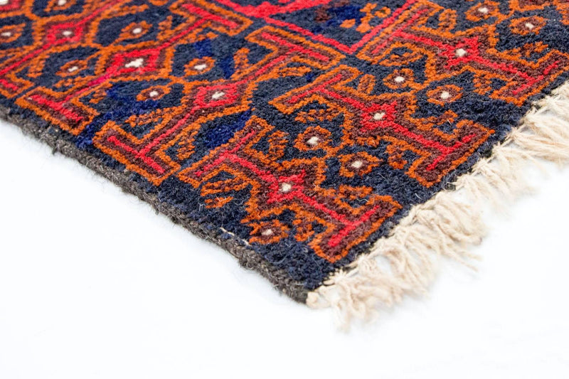 Tapis Belutsch - 140 x 79 cm - bleu