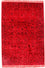 Tapis vintage - 180 x 124 cm - rouge