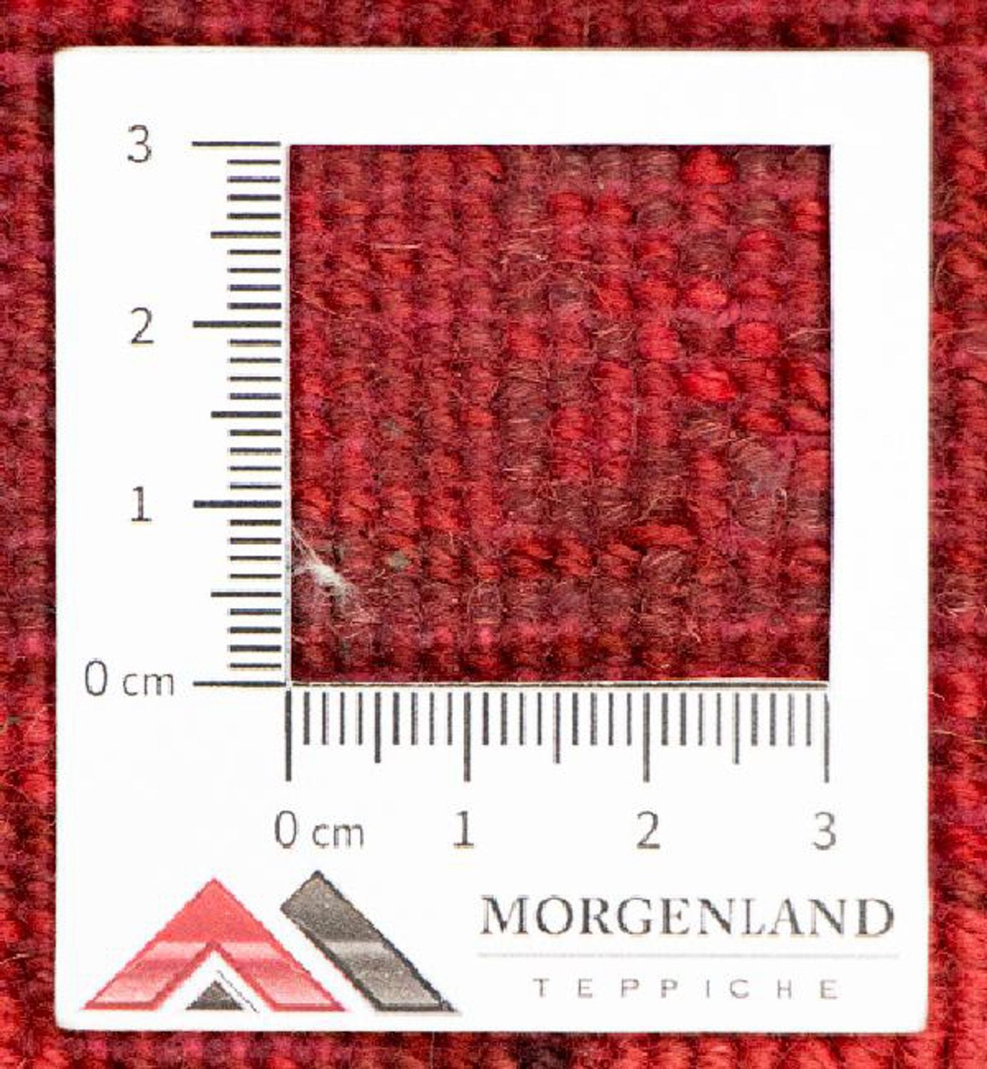 Tapis vintage - 180 x 124 cm - rouge