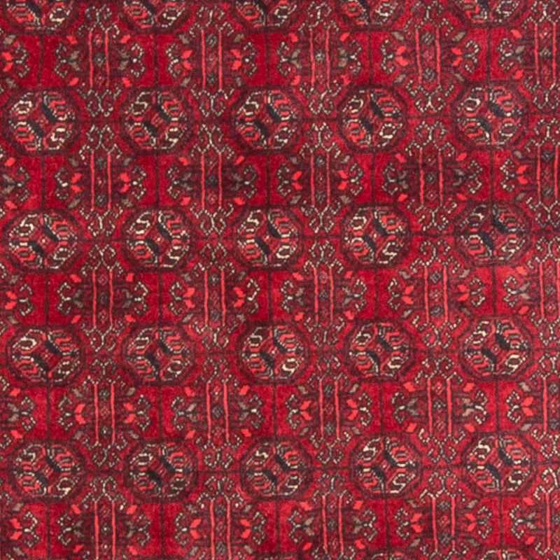 Tapis afghan - Boukhara - 196 x 124 cm - rouge