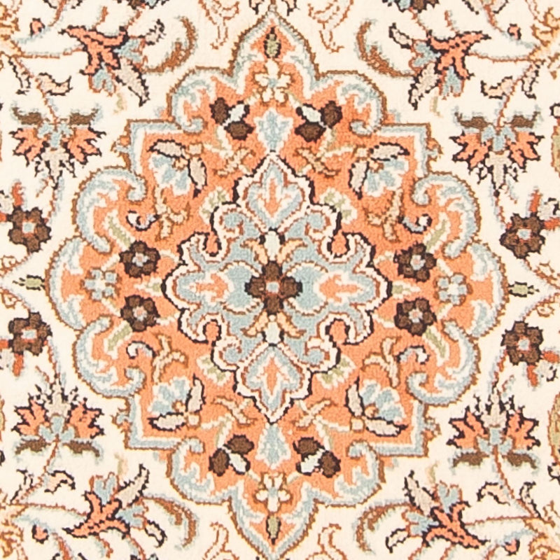 Tapis en soie - Soie du Cachemire - 125 x 78 cm - crème