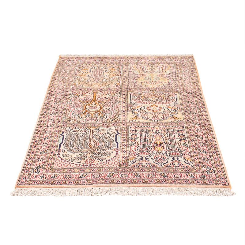 Tapis en soie - Soie du Cachemire - 119 x 79 cm - multicolore