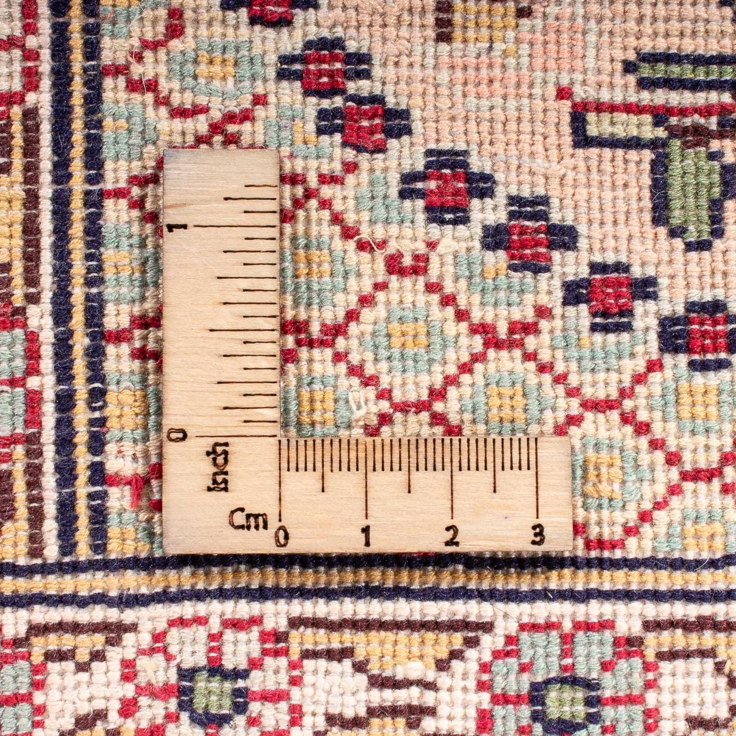 Tapis en soie - Soie du Cachemire - 119 x 79 cm - multicolore