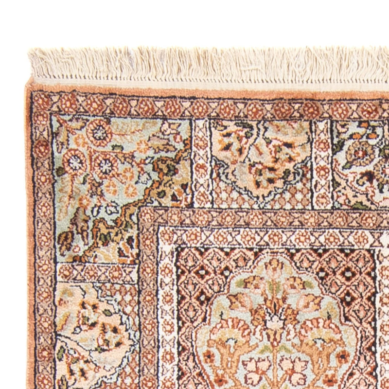 Tapis en soie - Soie du Cachemire - 148 x 92 cm - multicolore