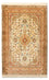 Tapis en soie - Soie du Cachemire - 123 x 79 cm - beige