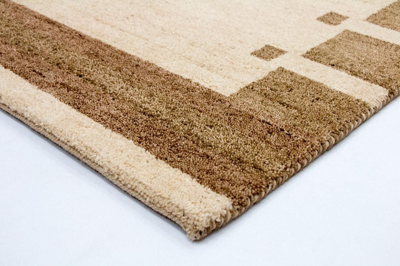 Tapis Gabbeh - Indus - 185 x 122 cm - beige