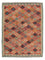 Tapis Kelim - Splash - 197 x 148 cm - multicolore