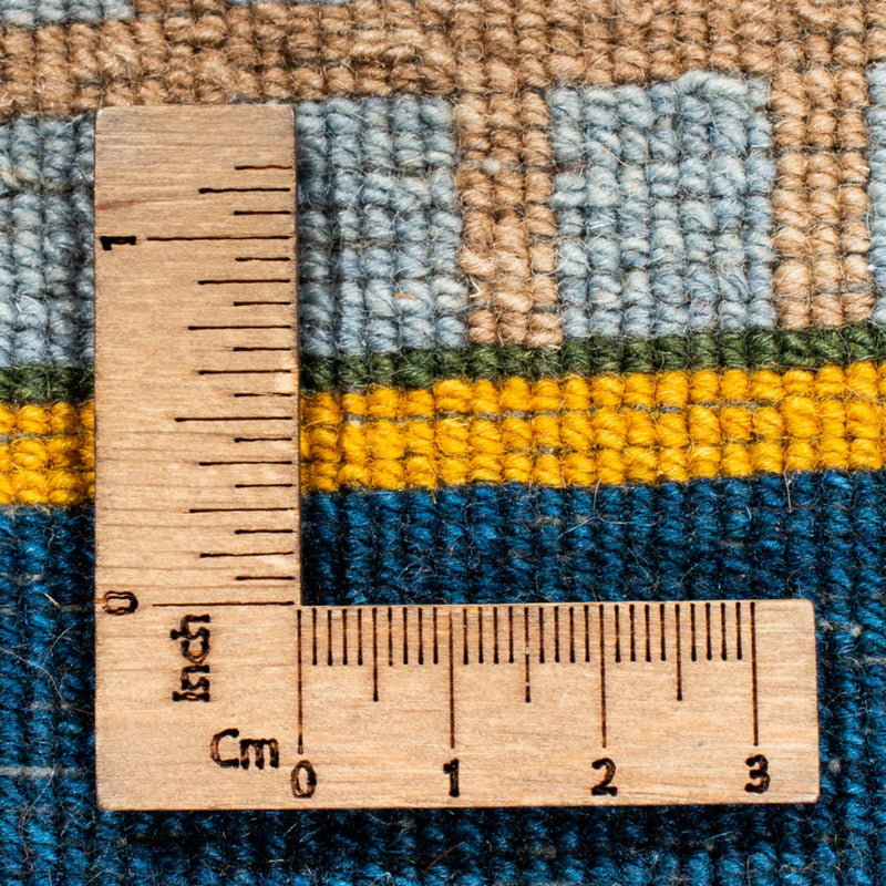 Tapis Gabbeh - Loribaft Persan - 161 x 110 cm - bleu