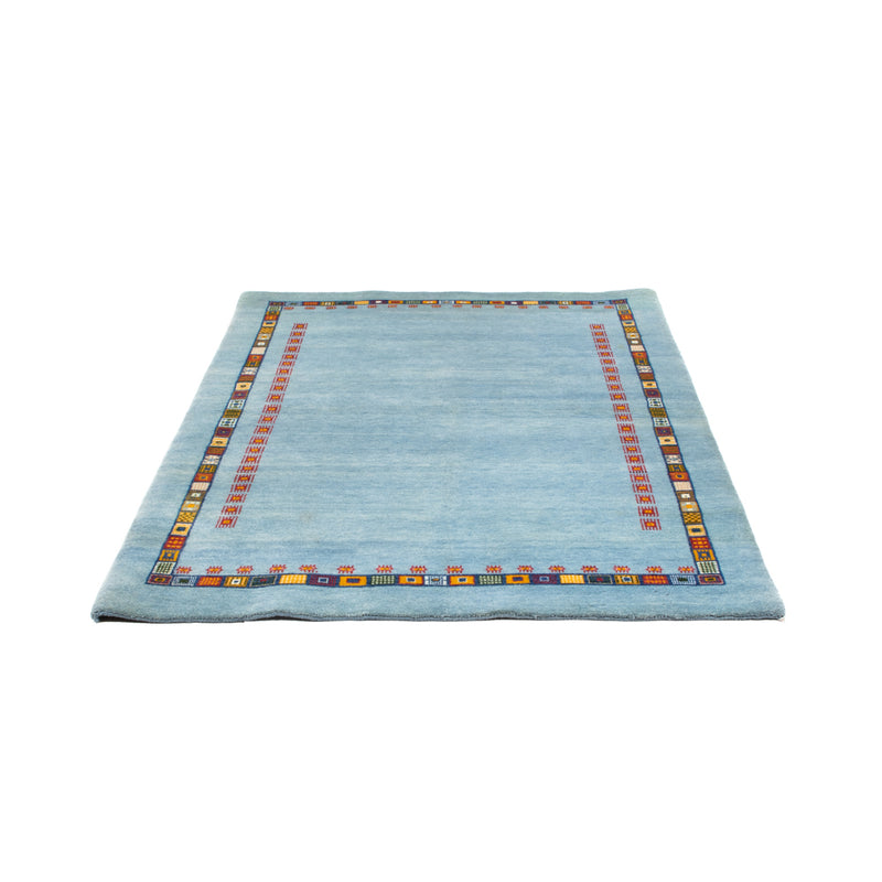 Tapis Gabbeh - Loribaft Persan - 174 x 126 cm - bleu clair
