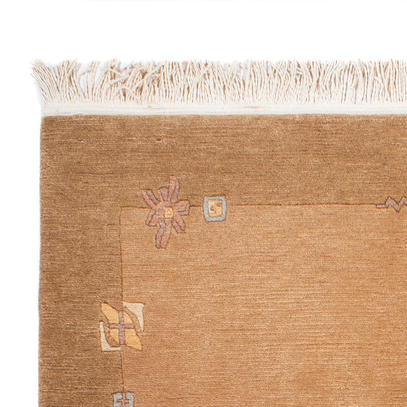Tapis Népalais - 178 x 121 cm - marron