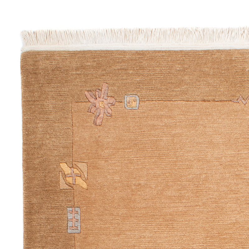 Tapis Népalais - 185 x 121 cm - marron