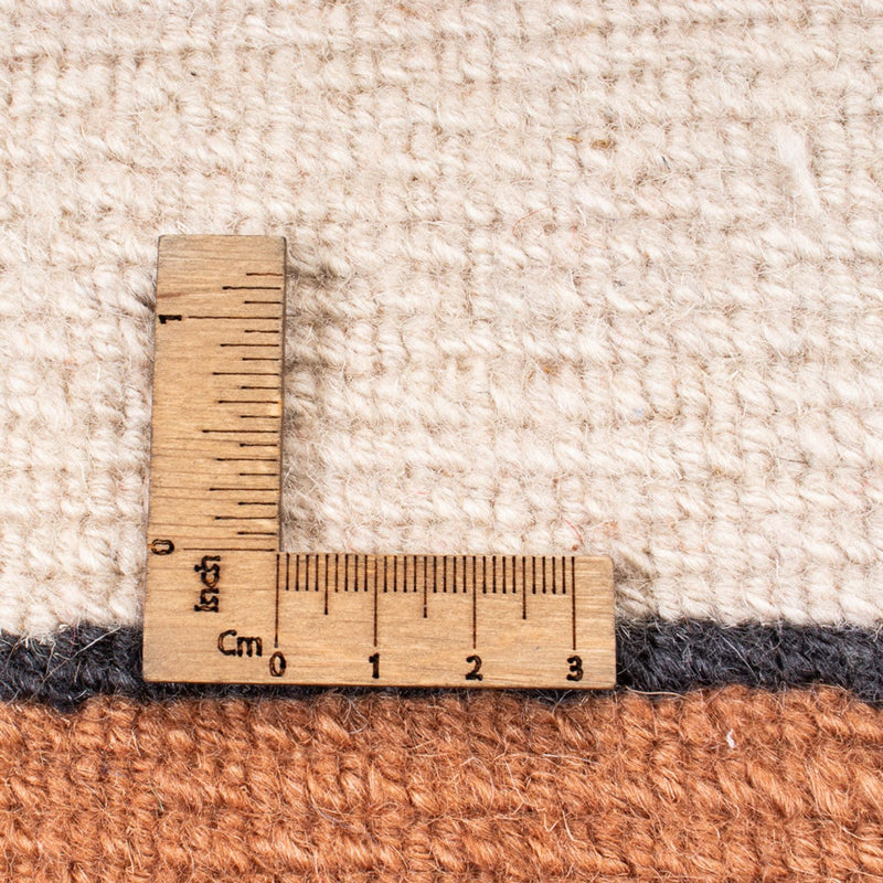 Tapis Népalais carré  - 250 x 250 cm - marron