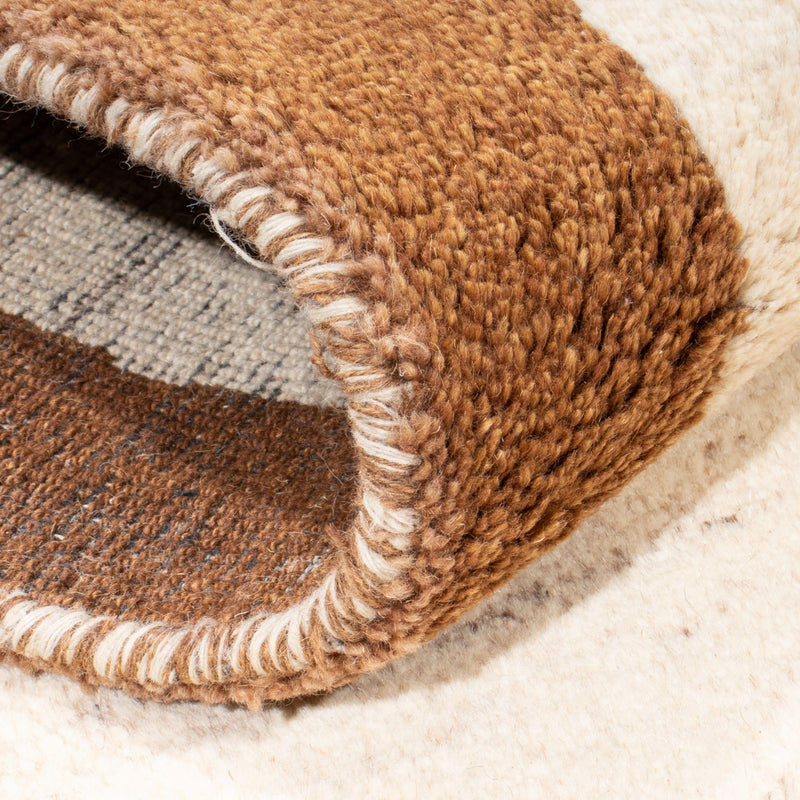 Tapis Gabbeh - Indus - 165 x 95 cm - beige