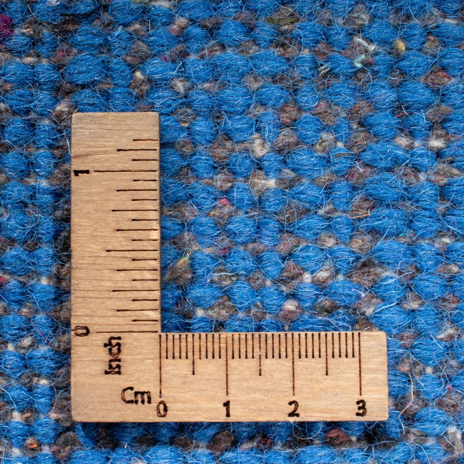 Tapis Gabbeh - Indus - 160 x 90 cm - bleu