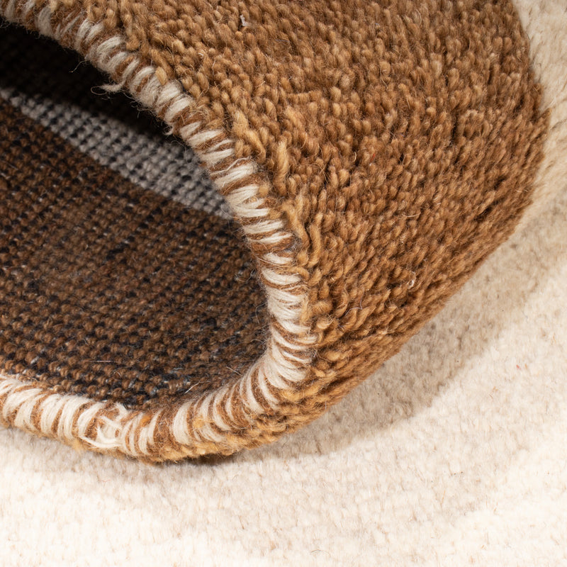 Tapis Gabbeh - Indus - 168 x 94 cm - beige