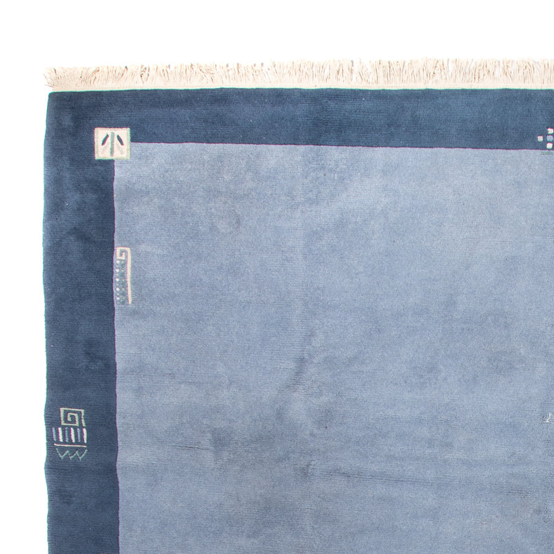 Tapis Népalais - 401 x 300 cm - bleu