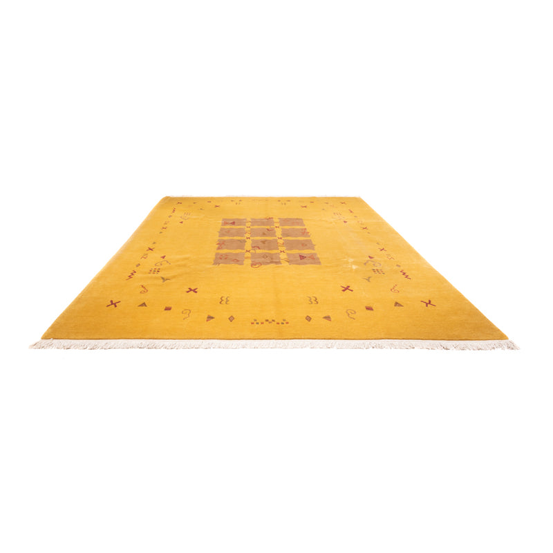 Tapis Népalais - 357 x 256 cm - or