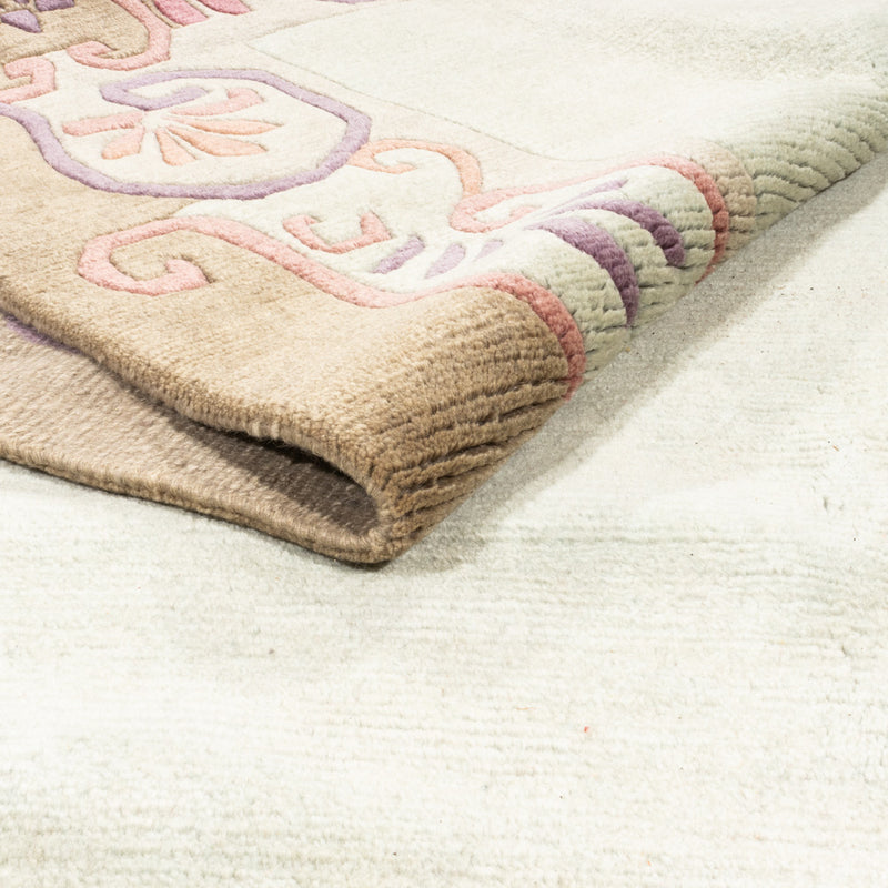 Tapis Népalais - 351 x 254 cm - vert olive