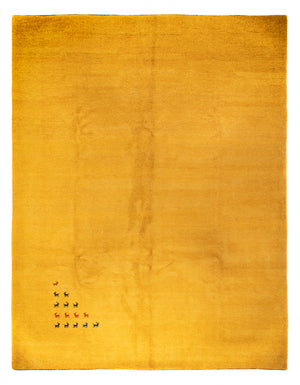 Tapis Gabbeh - Indus - 403 x 310 cm - or