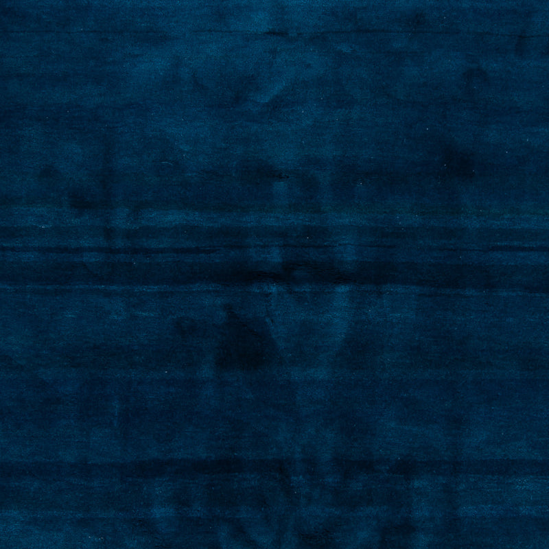 Tapis Gabbeh - Indus carré  - 261 x 246 cm - bleu foncé